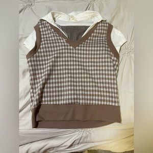 Plaid colored shirt